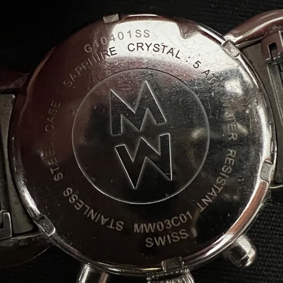 Diamond accent Michele watch